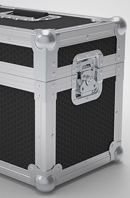Mac Pro Flight Case with Storage Compartment